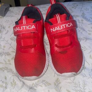 Nautica Kids Fashion Sneaker Athletic Running Shoe with One Strap |Boys - Girls.